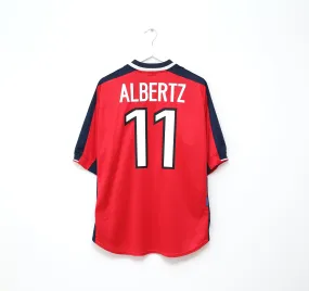 1998/99 ALBERTZ  #11 Rangers Nike Scottish League Cup Final Away Shirt (XL)