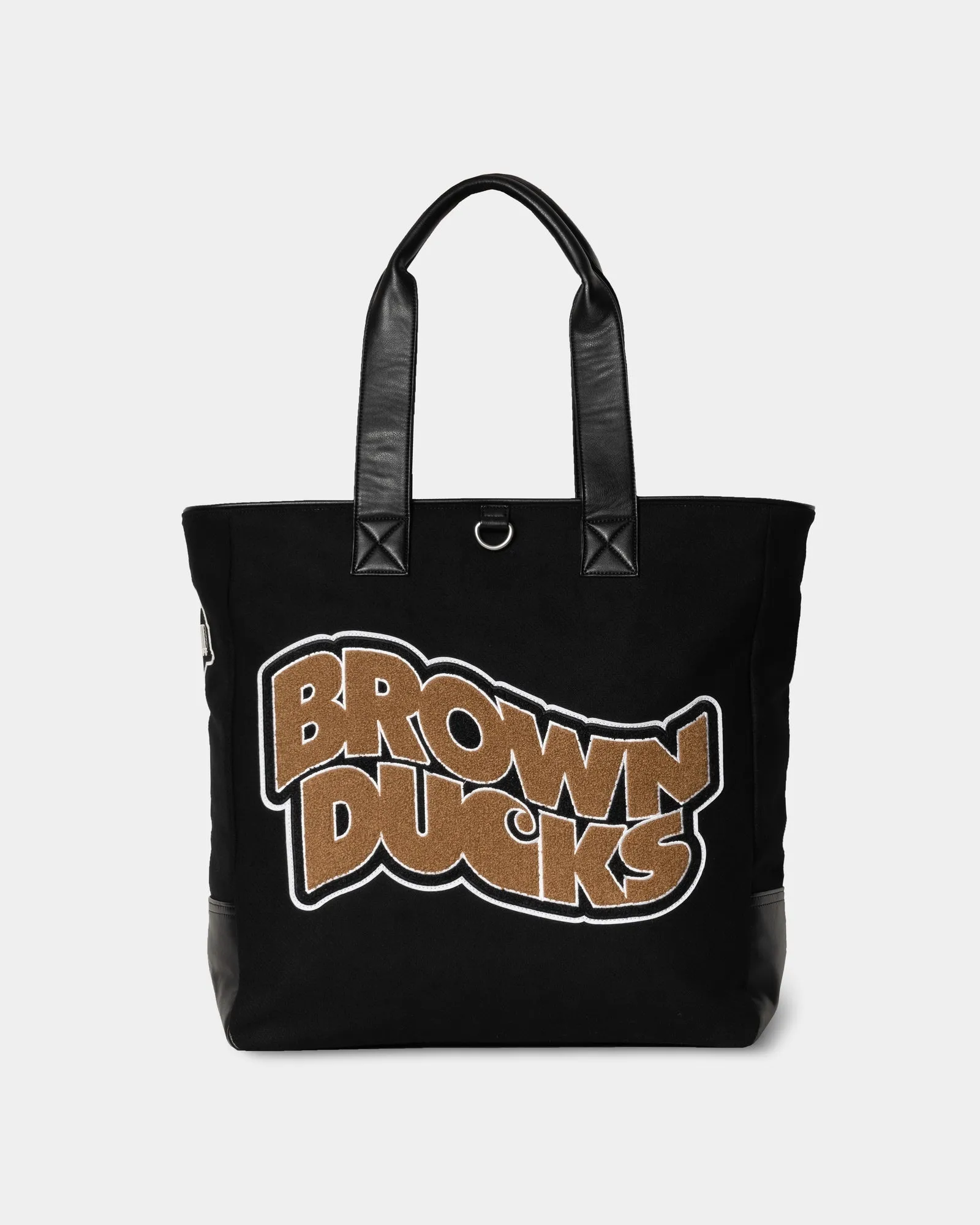 Brown Ducks Tote | Black / Black