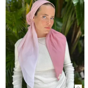 Classic Pretied SB Headscarf: Ombre Blush