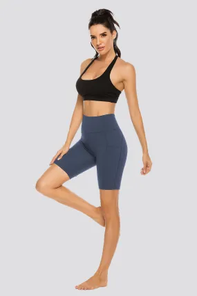 Essential High Waisted Yoga Shorts 8