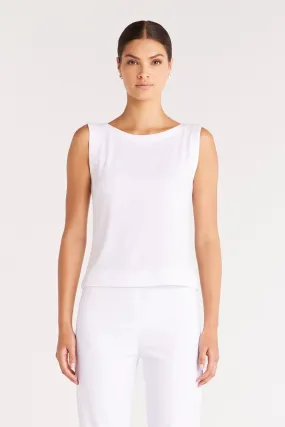 Fluid Milano Singlet - White