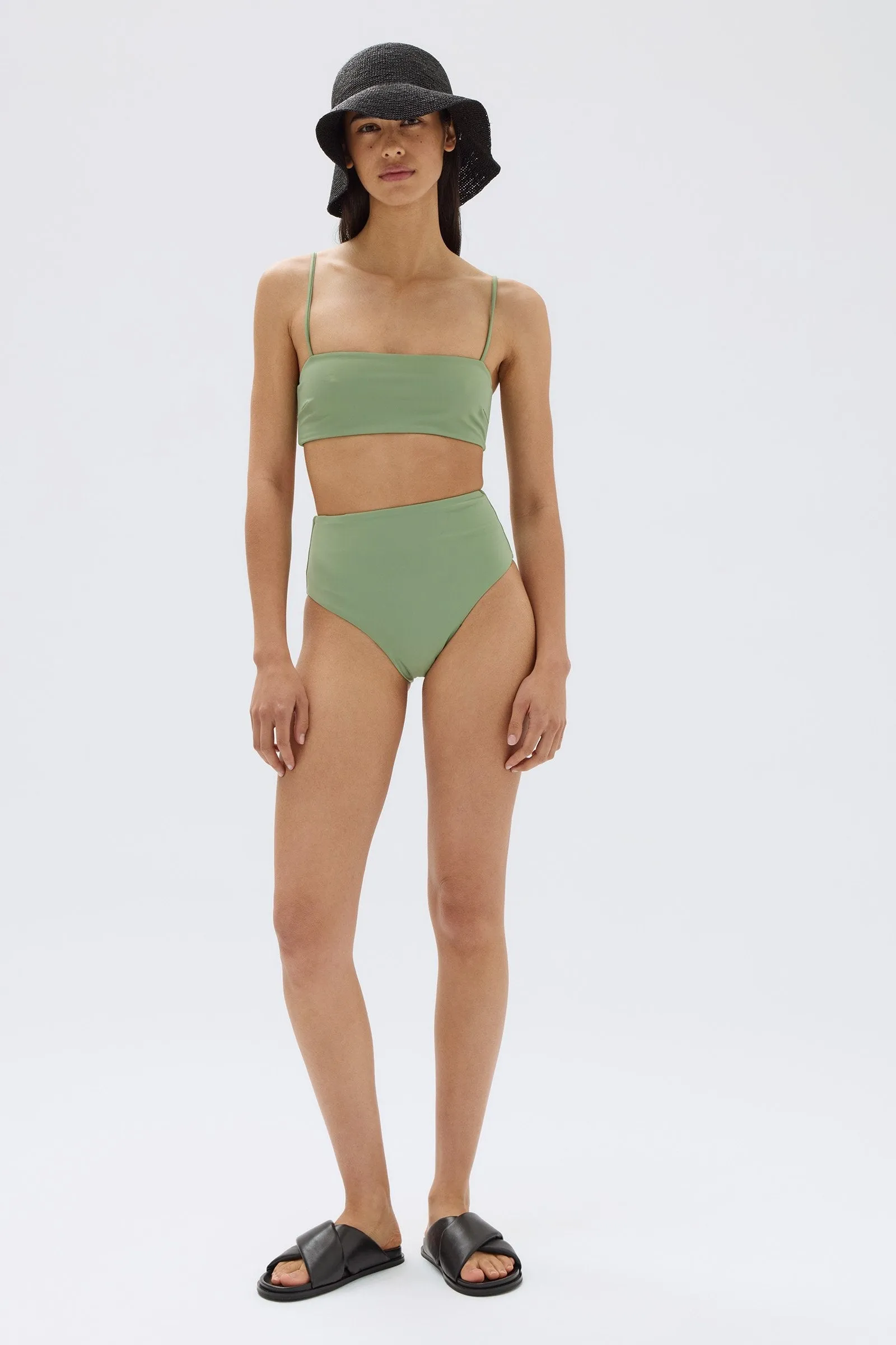 High Waisted Swim Brief