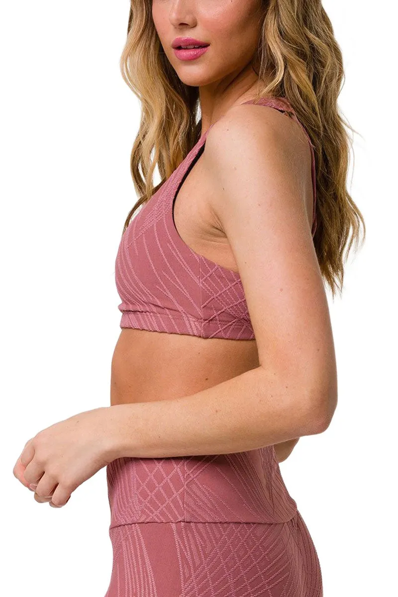 Last Chance! Onzie Hot Yoga Mudra Bra 3098 Selenite