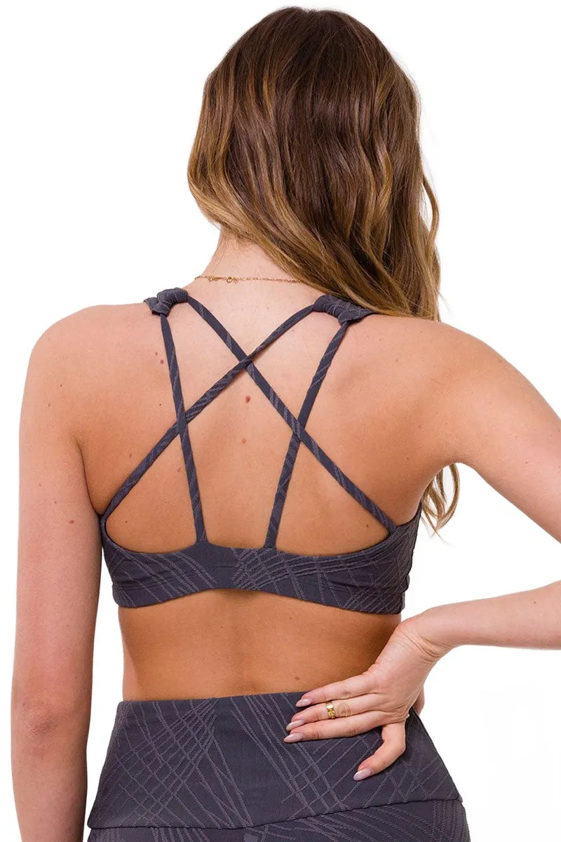 Last Chance! Onzie Hot Yoga Mudra Bra 3098 Selenite