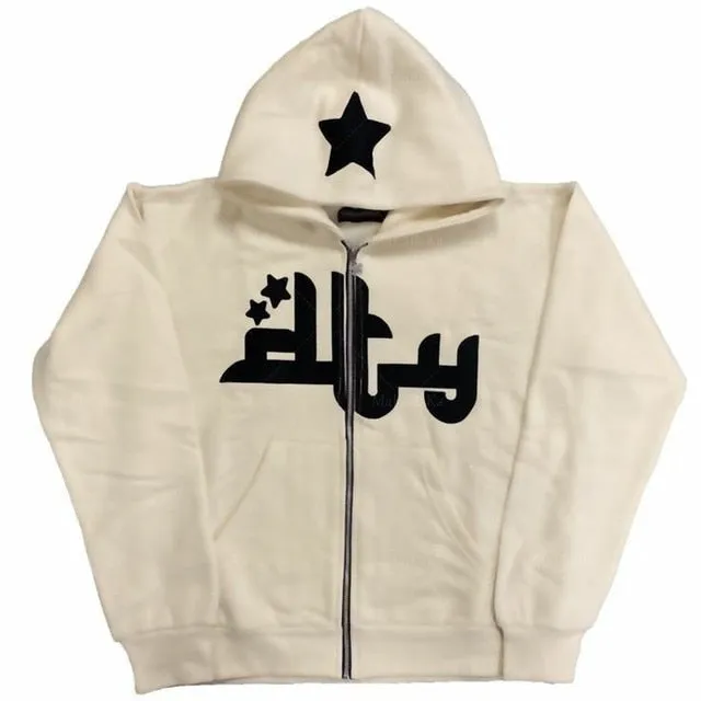 Letter Print Hoodie