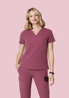 One Pocket Top Deep Mauve