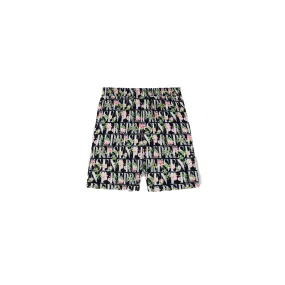 Represent Floral Shorts Black