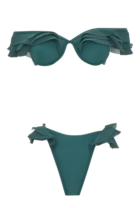 Salama Green High Rise Bikini