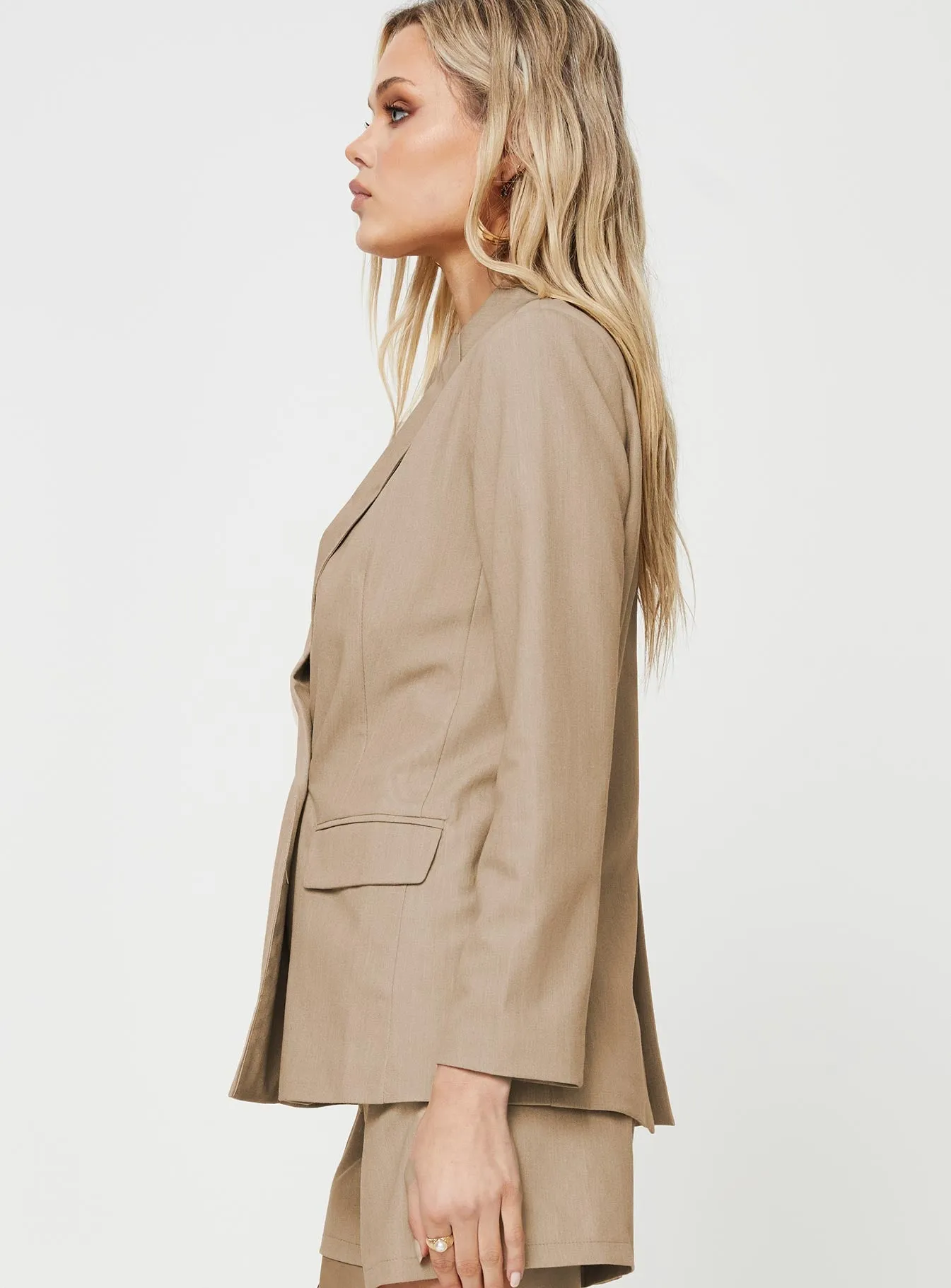 Sazan Blazer Taupe