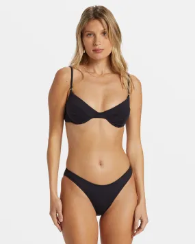 Sol Searcher Hike Bikini Bottoms - Black Pebble