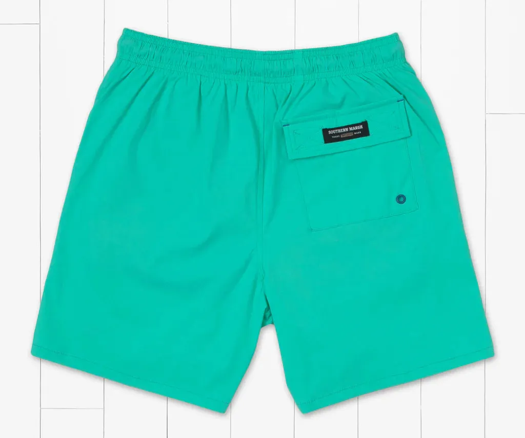 Southern Marsh Youth Wharf Stretch Lined Swim Trunk