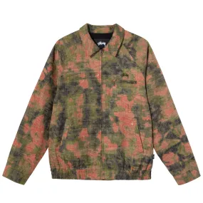 Stussy Reverse Jacquard Bryan Jacket Floral