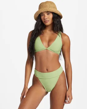 Tanlines Ava Tank Bikini Top - Palm Green