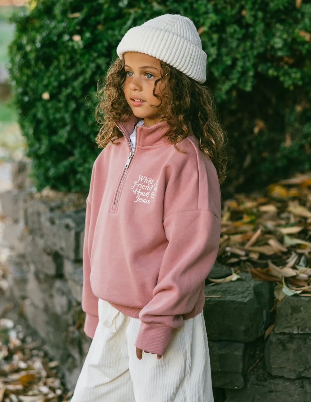 What a Friend in Jesus Kids Half-Zip