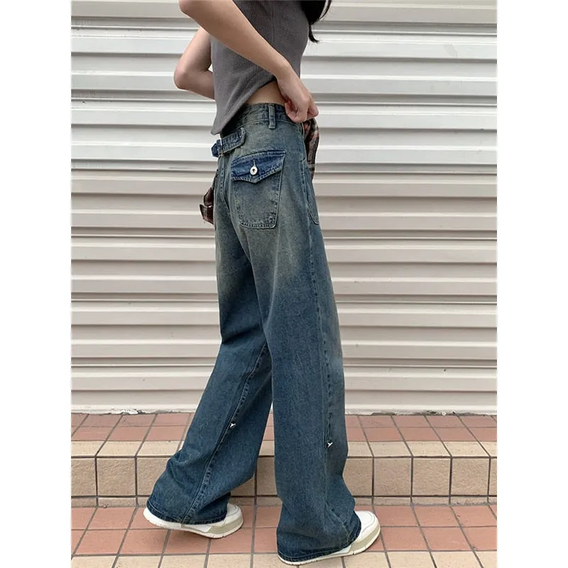 Women's Straight Vintage Pants