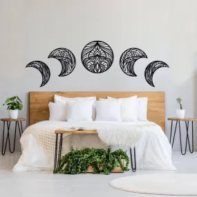 Yoga Moons - Metal Wall Art